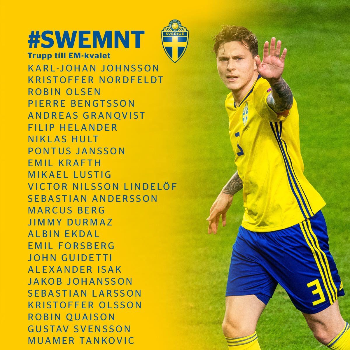 瑞典迈出关键一步晋级欧预赛